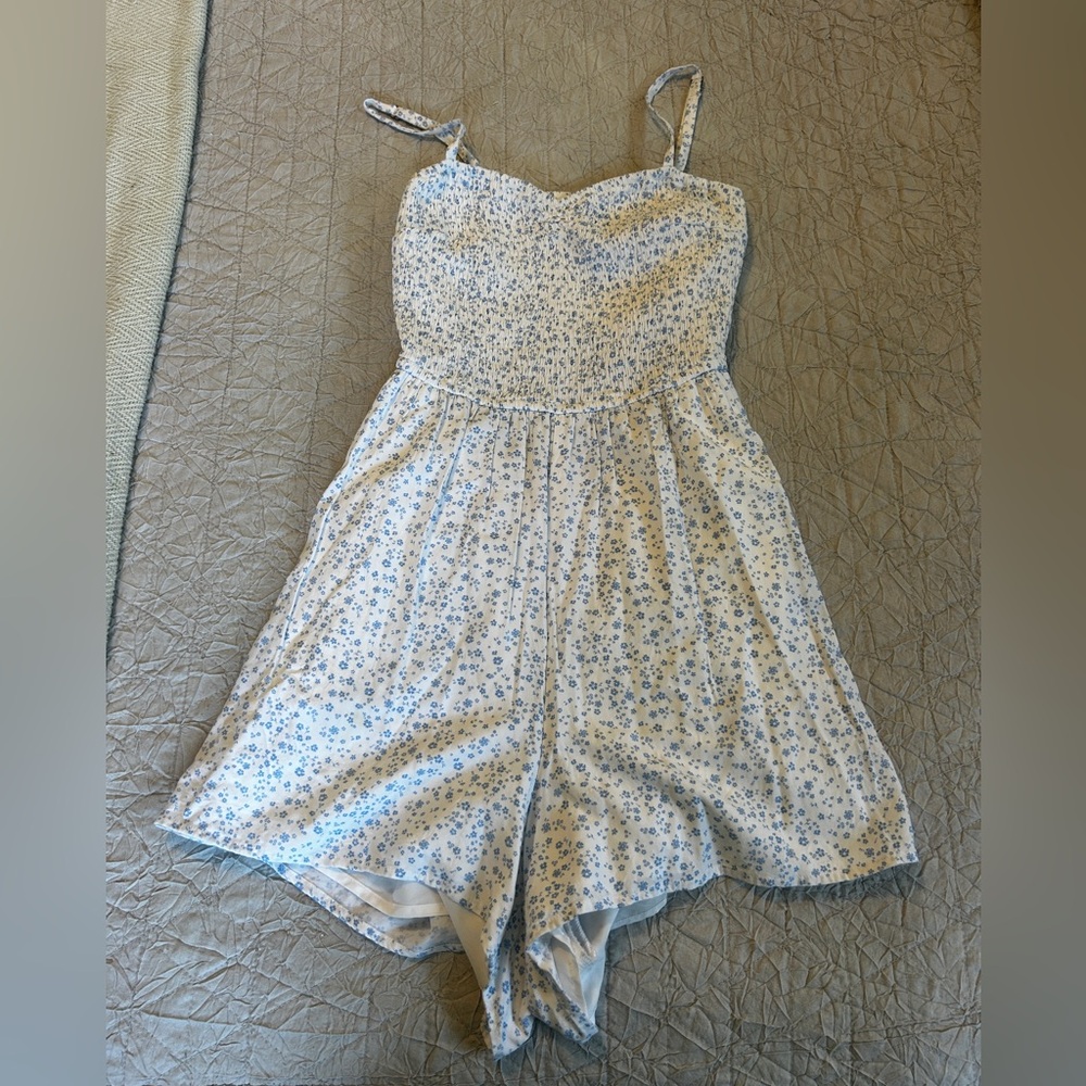 Hollister Floral Print Romper